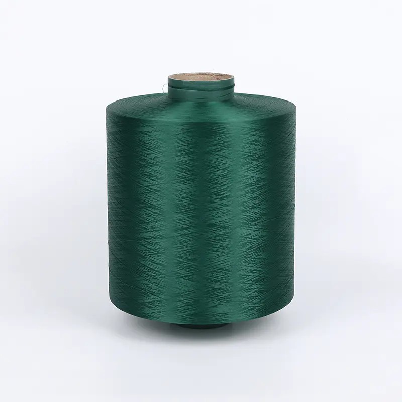 Polyester Yarn DTY 450D / 192F dope teint